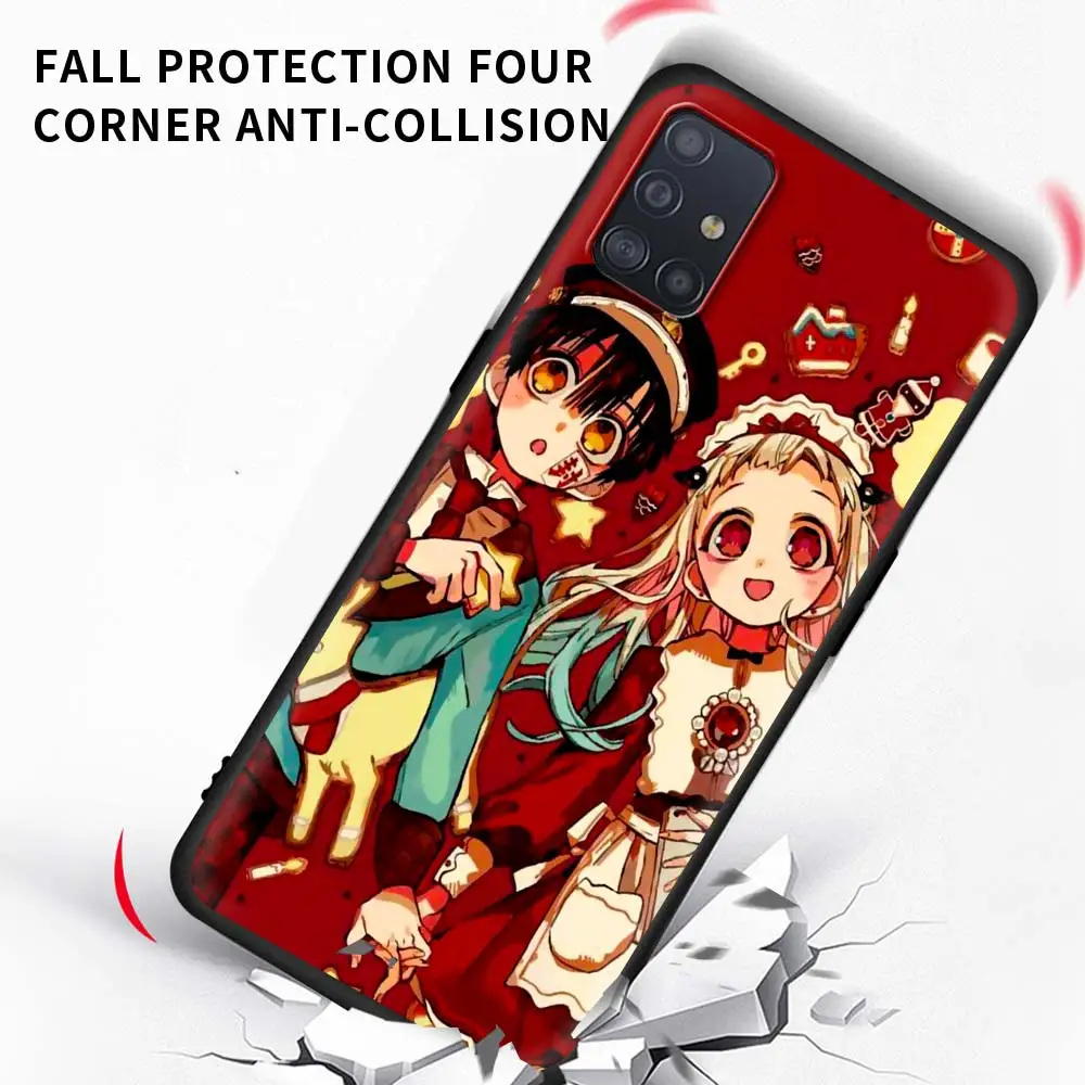 

Anime Hanako Kun Yugi Phone Case For Samsung Galaxy A51 A71 A21S M31 M31s M30s A31 A41 A11 A01 M51 Soft Matte Coque Back Cover