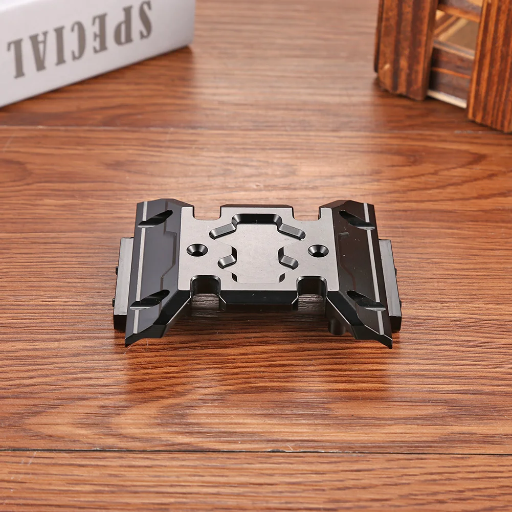 

Anti Skid Plate Upgrade Chassis Aluminum Protection Plate Decorative Sheet for 1/10 RC Crawler Car Axial SCX10 III AXI03007