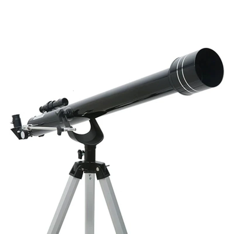Высокое качество астрономический телескоп со штативом F90060 открытый рефрактор космический Монокуляр масштабируемый телескоп для любителей астрономии