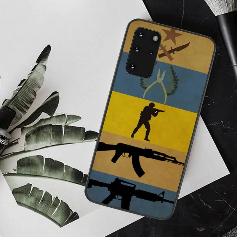 Чехол для телефона PENGHUWAN Counter Strike cs go Game Samsung S20 plus Ultra S6 S7 edge S8 S9 S10 5G | Мобильные
