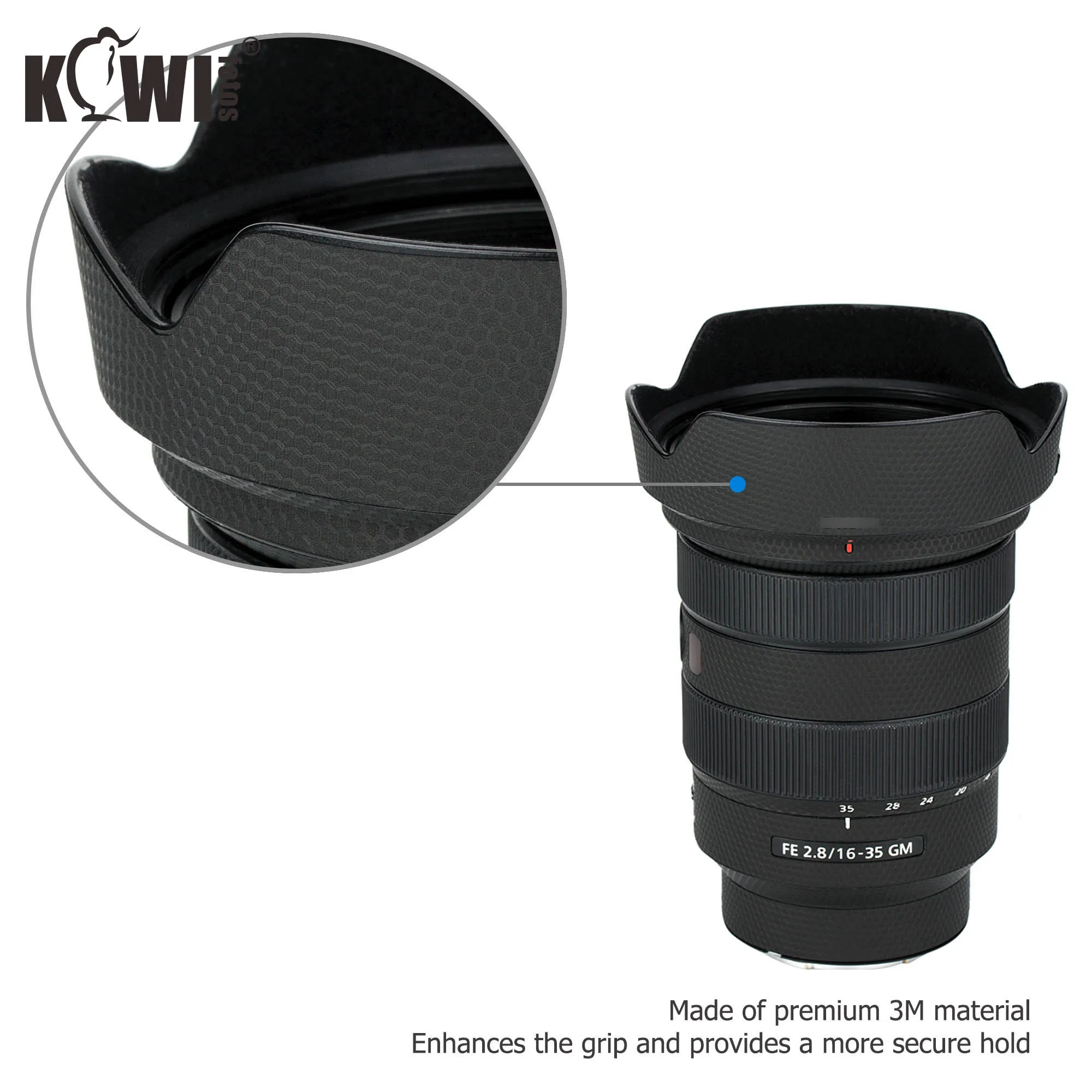 Защитная пленка для объектива Sony FE 16 35 мм f/2 8 GM (SEL1635GM)|Детали копуса| |