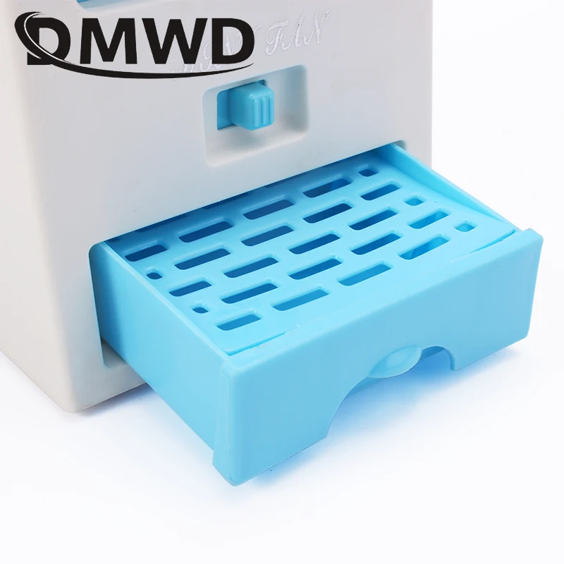 DMWD USB Батарея двойного назначения мини Кондиционер охлаждающий вентилятор