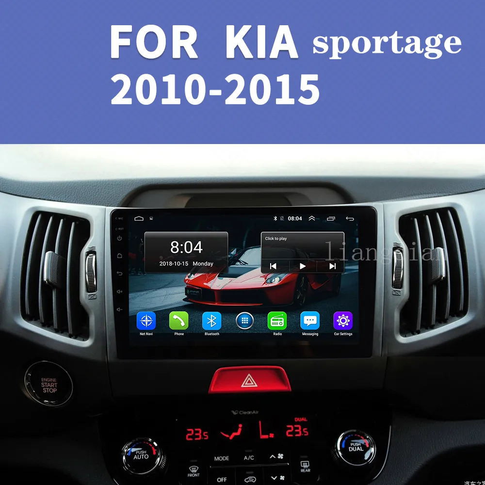 

2Din Android 9.0 auto Radio Multimedia Video Player GPS navigation for KIA Sportage 3 2010 2011 2012-2016 car radio receiver