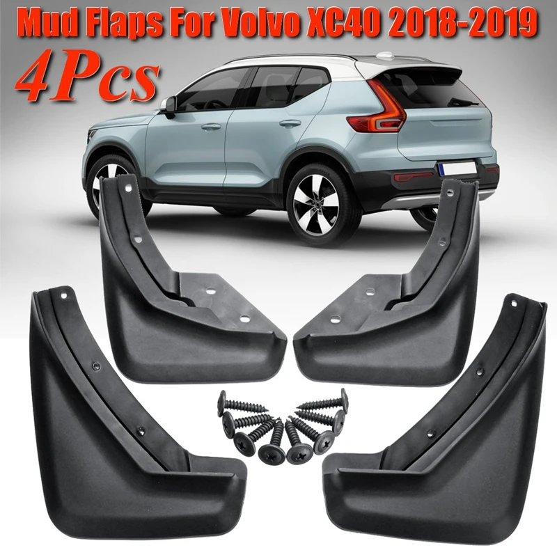 Для Volvo Xc40 2017 2018 2019 спереди и сзади автомобиль Всплеск брызговики Брызговики