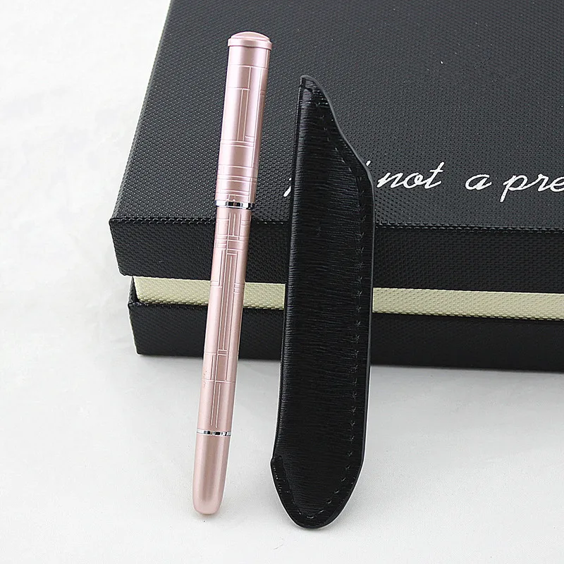 Высокое качество креативная авторучка роскошная кожаная сумка карандаш