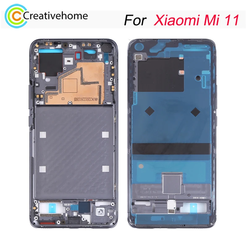 

Оригинальный передний корпус LCD Рамка панель для Xiaomi Mi 11