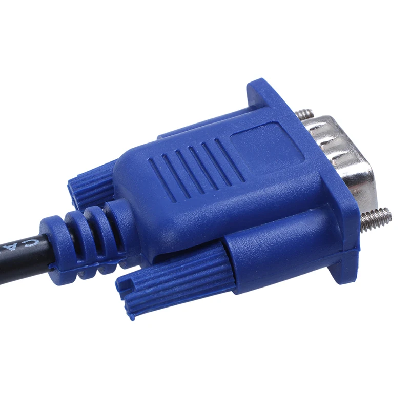 3 м PC компьютер 15Pin VGA для мужчин и женщин M/F Кабельный адаптер Черный|Кабели VGA| |