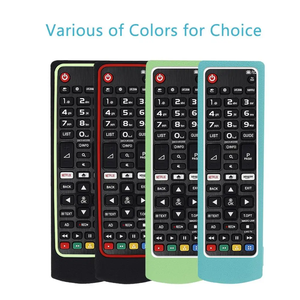 Protective Silicone Case for LG Smart TV AKB75095307 AKB75375604 AKB756753 AKB73715601 AKB75095308 AKB75675304 Shockproof cover |