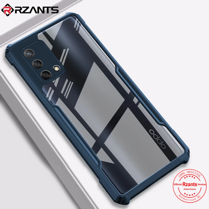 Rzants For OPPO A74 A94 A93 A54 OPPO F19 Pro Reno 5F  Reno5 Lite Phone Case Soft Hybrid  Slim Cover Double Casing