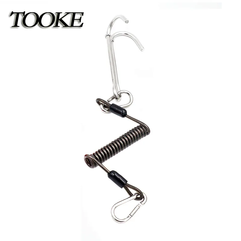 Крючок для подводного плавания двойной рифовый крюк Дрифт со спиральной