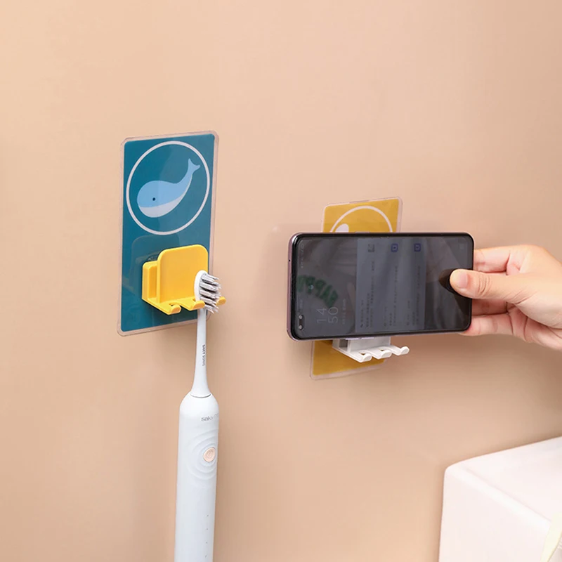 

Toothbrush Holder for Kids Adhesive Wall Mount, Waterproof Brush Holder Storage Toothbrush Holder Brush Holder Accessories