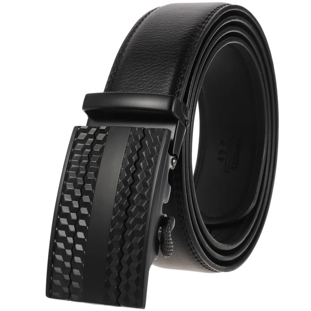 

Male Designer Automatic Buckle Cowhide Leather Men's Belt Famous Brand Belt Luxury Belts Men Ceinture Homme belt LY225-0383-1
