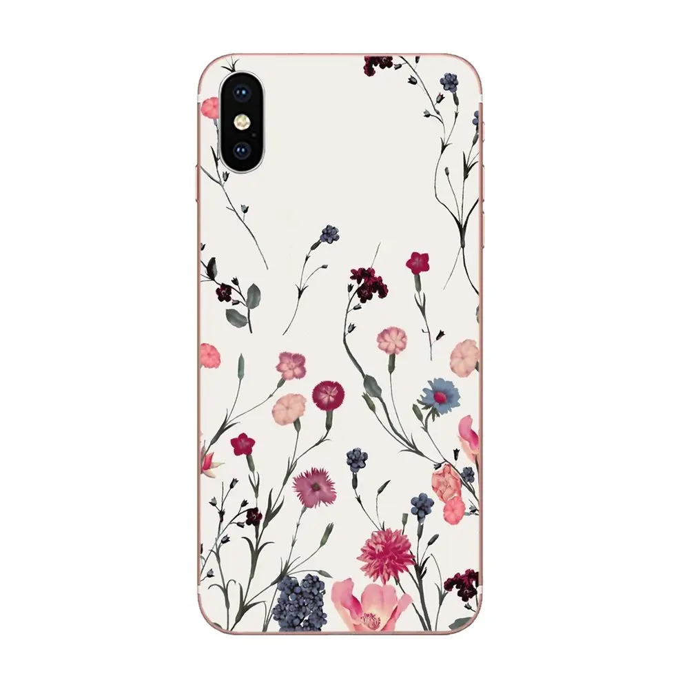 Красочные красивые красный Лотос фиолетовый цветок для Galaxy J1 J2 J3 J330 J4 J5 J6 J7 J730 J8 2015