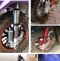 Motorcycle accessories motorcycle refitting front shock absorption bottle 27mm410mm modification for Yamaha Kawasaki Scooter