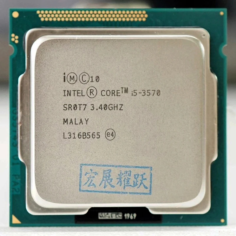 Процессор Intel Core i5-3570 I5 3570 (6 Мб кэш-памяти 3 4 ГГц) LGA 1155 десктопный компьютер