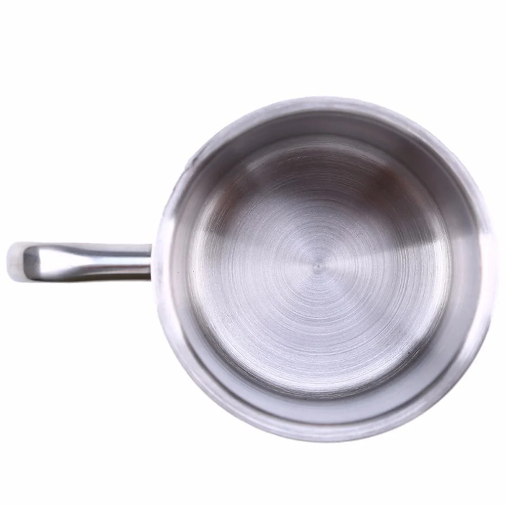 Двойные стенки Нержавеющая сталь Кофе кружка 230 мл Портативный чашка кувшин