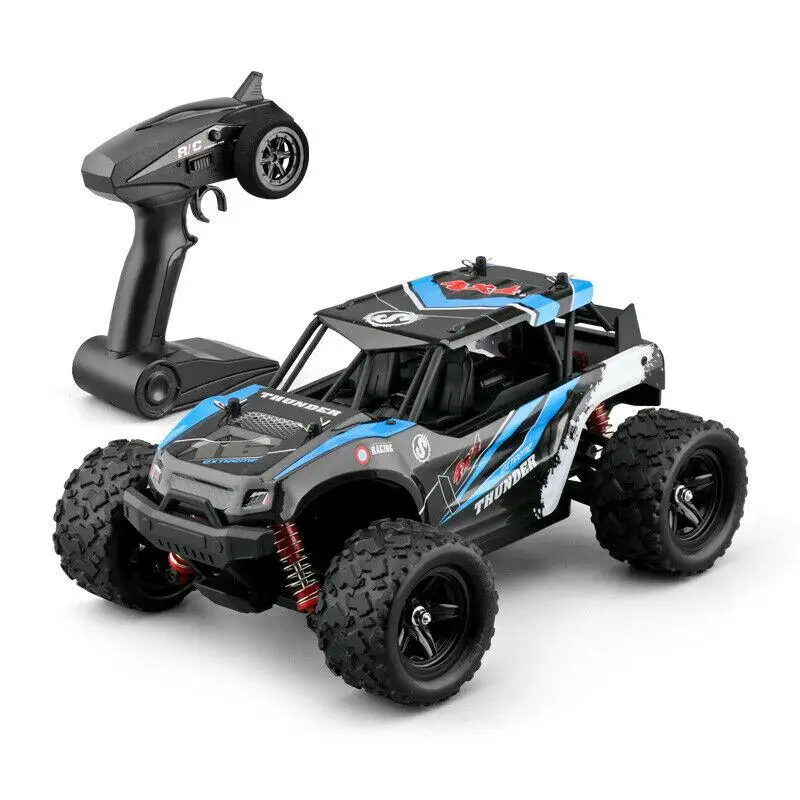 

Metermall рек (40 + миль в час) или 1/18 Масштаб RC Автомобиль 2,4G 4WD высокое Скорость быстро Дистанционное Управление Большой трек автомобиля игрушки ...