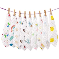 5pc 2525cm baby bibs scarf kids stuff for girl infant baby feeding bibs banada towel for kids childrens products