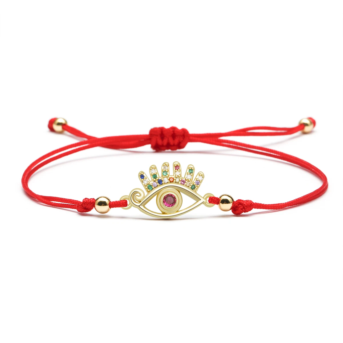 

Модный розовый регулируемый браслет с фианитами и кристаллами сглаза турецкий Плетеный веревочный браслет на удачу для женщин ювелирные изделия для вечерние подарки