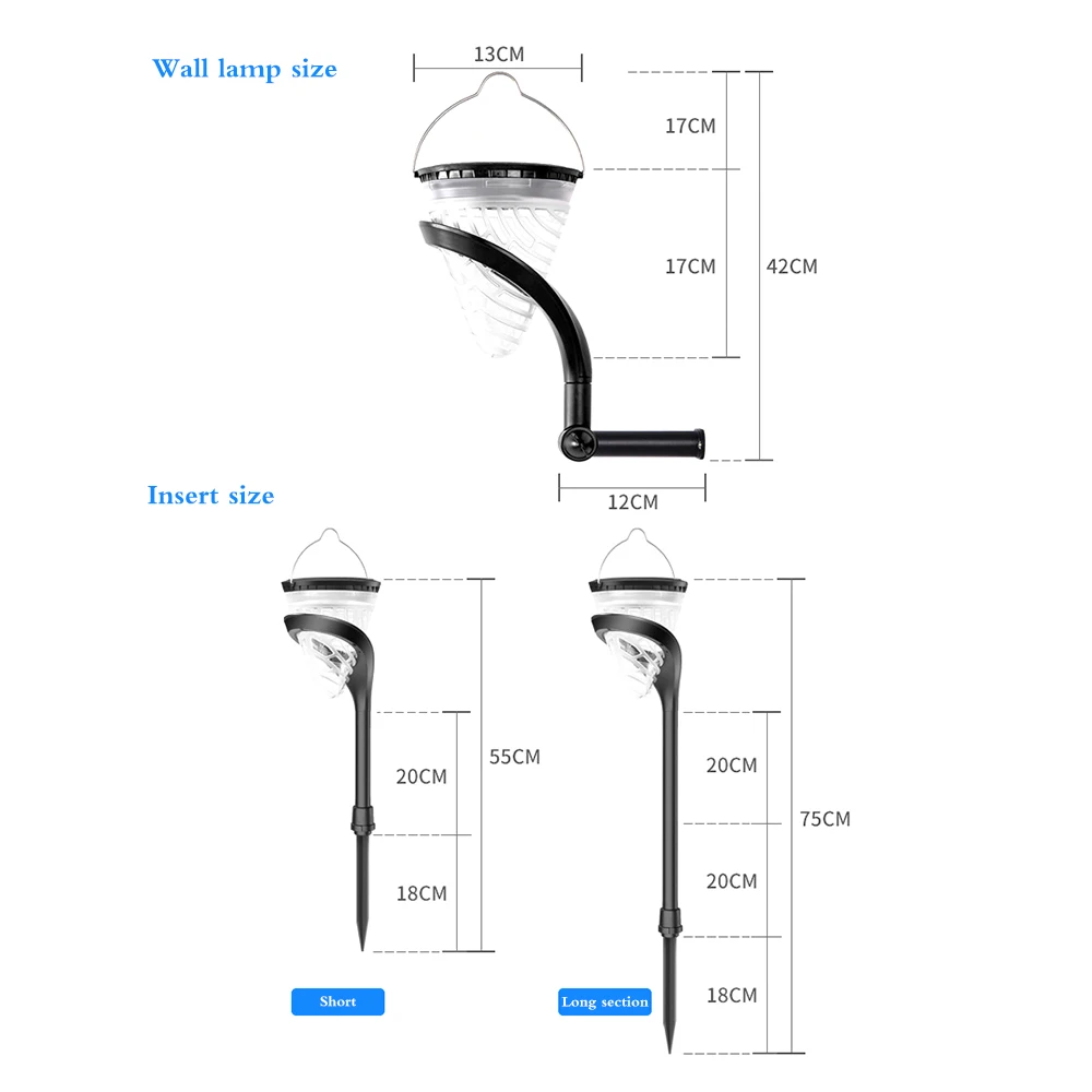 

2pcs/Lot LED Solar Light Waterproof Sunlight Power Lamp Outdoor Path Yard Lawn Lighting For Garden Courtyard Decoration