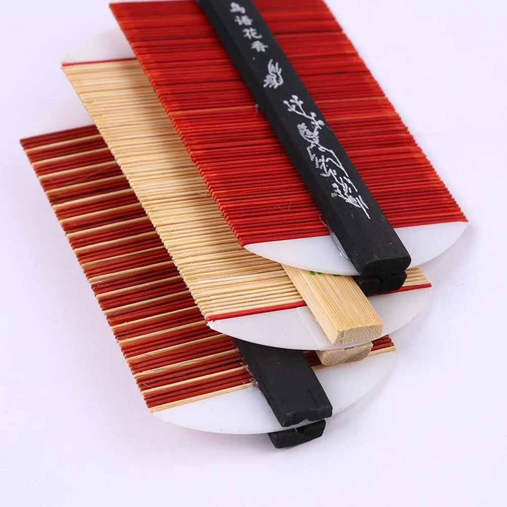 Китайская традиционная бамбуковая Расческа для вшей плотная расческа ручной