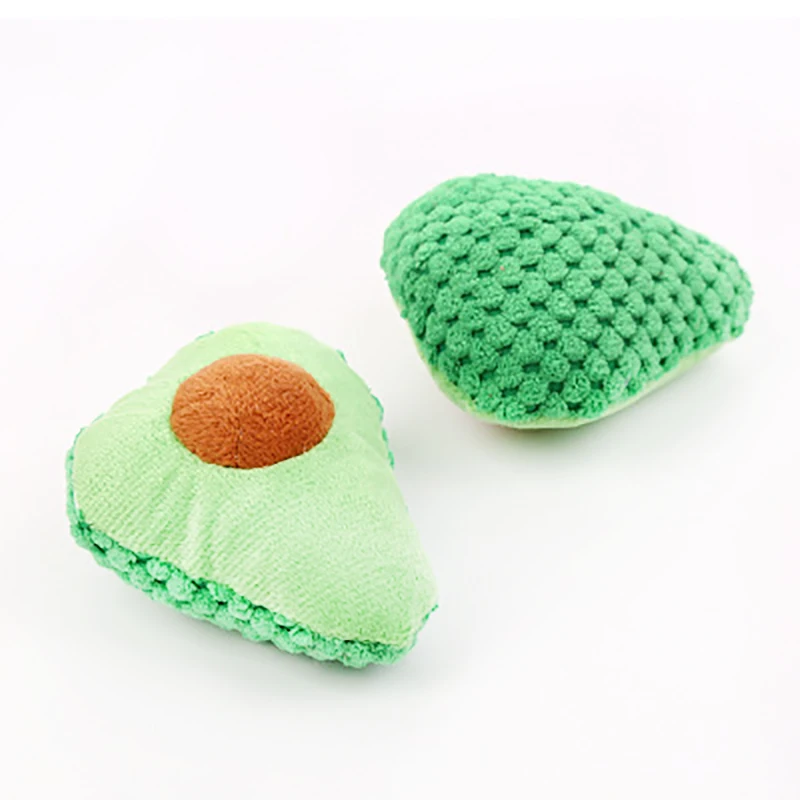 Amigurumi мягкая игрушка Авокадо Фрукты плюшевая в форме растения Kawaii Мультфильм