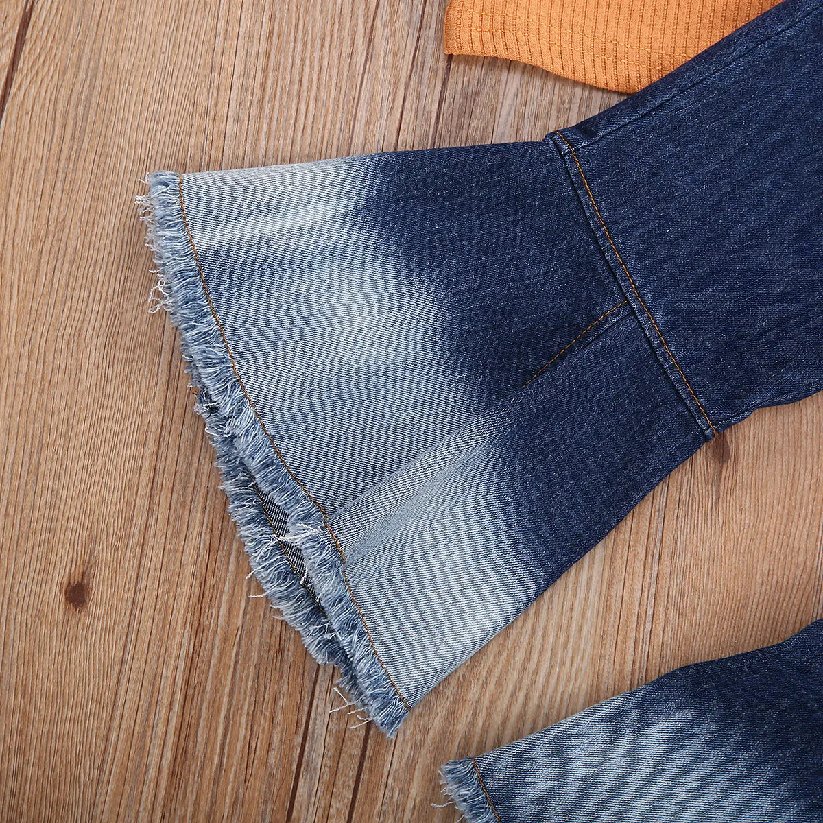 Модный вязаный комплект для маленьких девочек от 18 до 7 лет топы с вырезами на