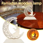 1 комплект деревянные таблички с узорами Карим подарка праздника украшение Мубарак аксессуары украшения на Рамадан Исламской кулон вечерние поставки