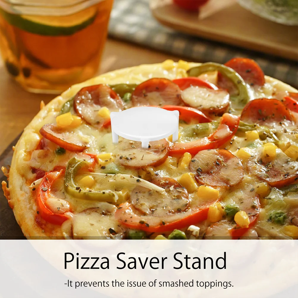 200pcs Multipurpose Fixing Stands Pizza Supports for Home Restaurant (White) | Дом и сад