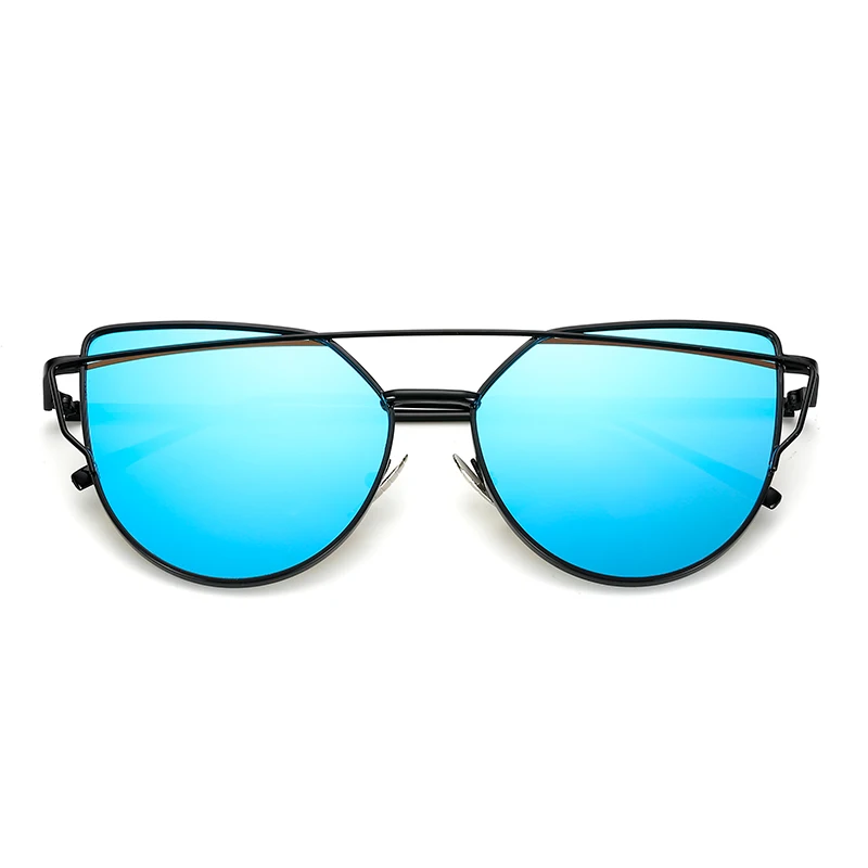 Солнечные очки LeonLion в винтажном стиле женские зеркальные солнцезащитные