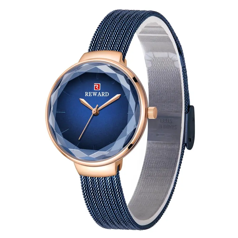 Награда модные спортивные женские часы Простые аналоговые кварцевые из