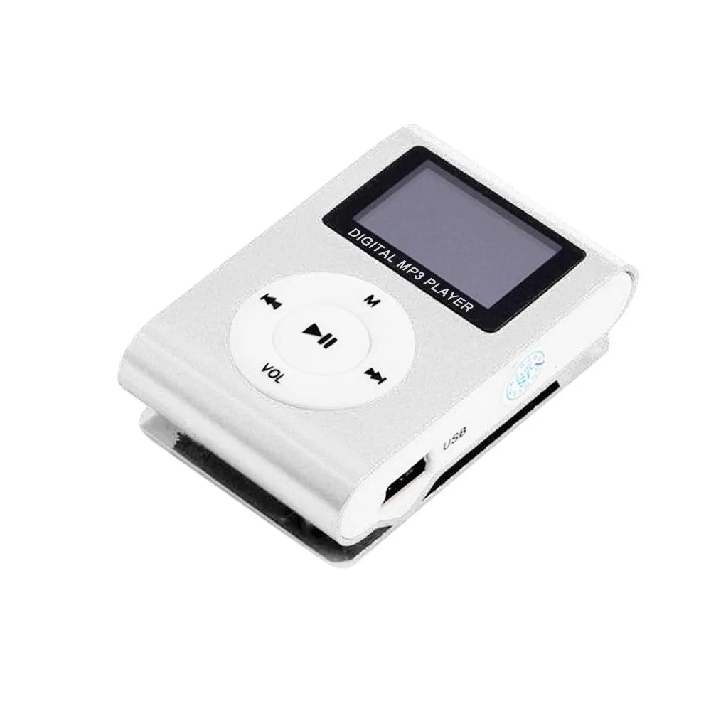 SL CARPRIE модный мини mp3 USB Клип MP3-плеер ЖК-экран Поддержка 32 ГБ Micro SD TF CardSlick стильный дизайн спортивный компактный - Цвет: SL