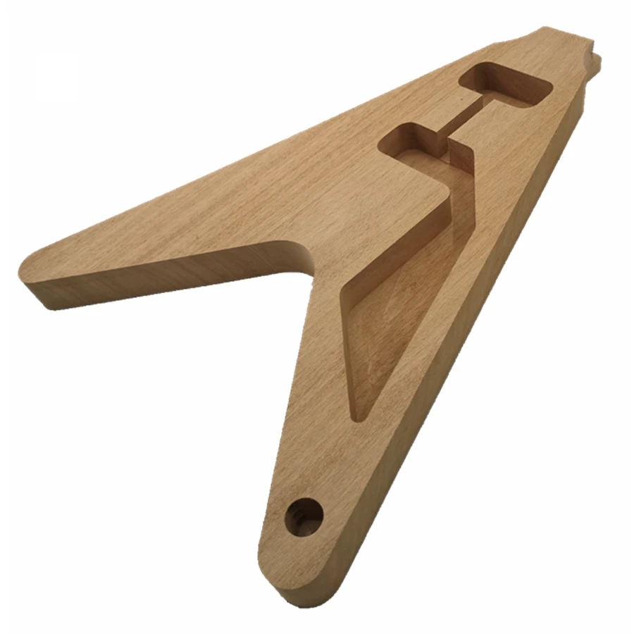 

FV Style Electric Guitar Body Okoume Mahogany Wood Body Semi Finished Barrel Electric Guitar Accessories