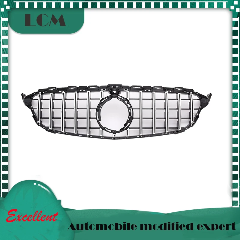 2019 Новый GT спортивный стиль передний бампер гоночная решетка для Mercedes Benz C class W205