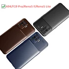 Чехол для oppo a94 f19 pro reno5 f lite, бампер для a 94 94a f19pro, защитный чехол для телефона, задняя Сумка, силиконовый матовый Мягкий ТПУ