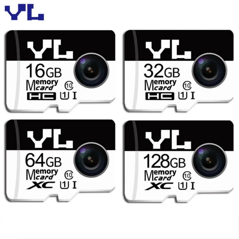 Micro SD карта TF памяти адаптер 16 ГБ 32 64 Гб 128 высокоскоростной Ультра HD видео запись