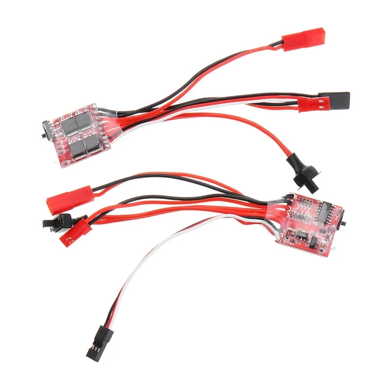 

Мини-регулятор скорости двигателя RC ESC 20A/30A с тормозом для радиоуправляемой лодки 1/16 1/18, для скалолазания