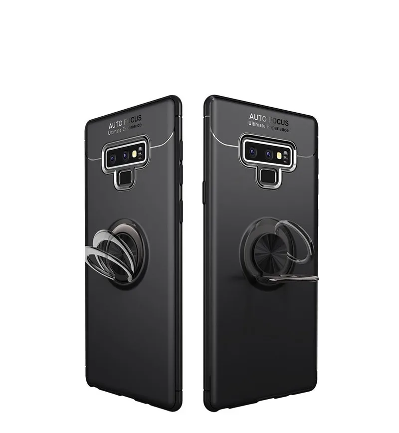 3 в 1 защитный чехол для телефона samsung A50 A30 A7 A8 A9 2018 кольцевой магнитный держатель