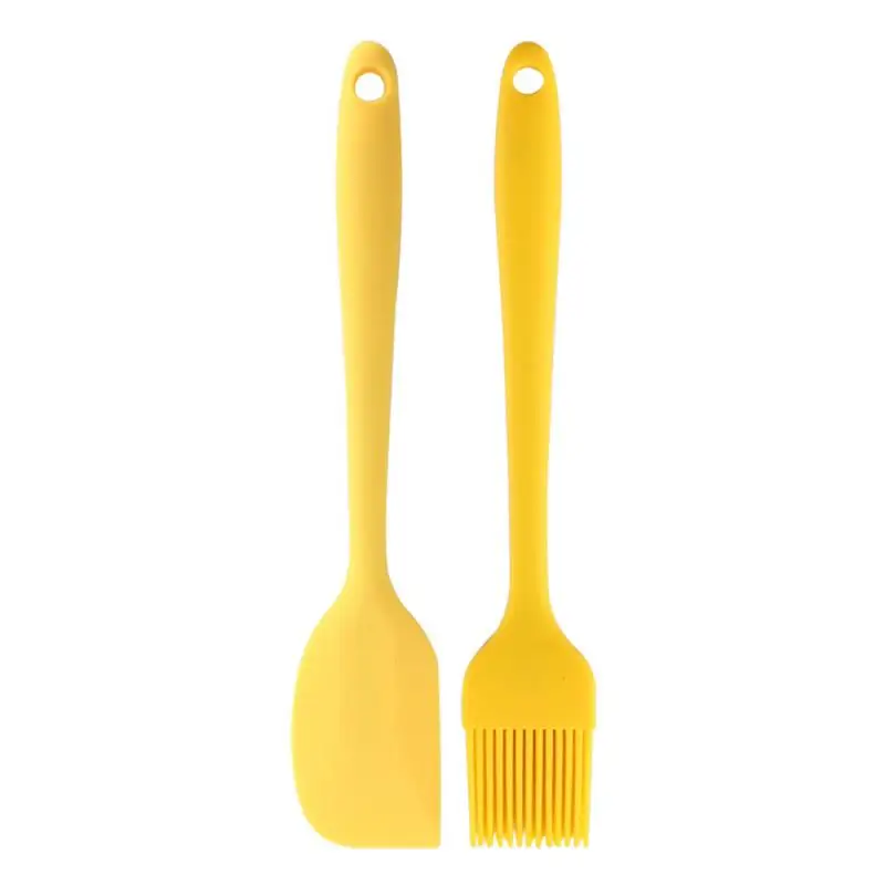 

Kitchen Silicone Cream Butter Cake Spatula Mixing Batter Scraper Brush Butter Mixer Cake Brushes Pastry Baking Tool Kitchenware