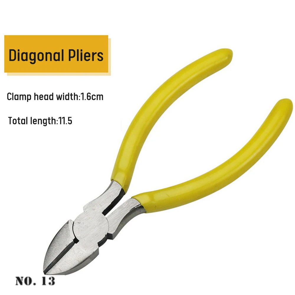 

Diagonal Pliers Mini Pliers Handcraft Beading Wire Cable Cutters Cutting Insulated Plier For DIY Small Jewelry pliers tools