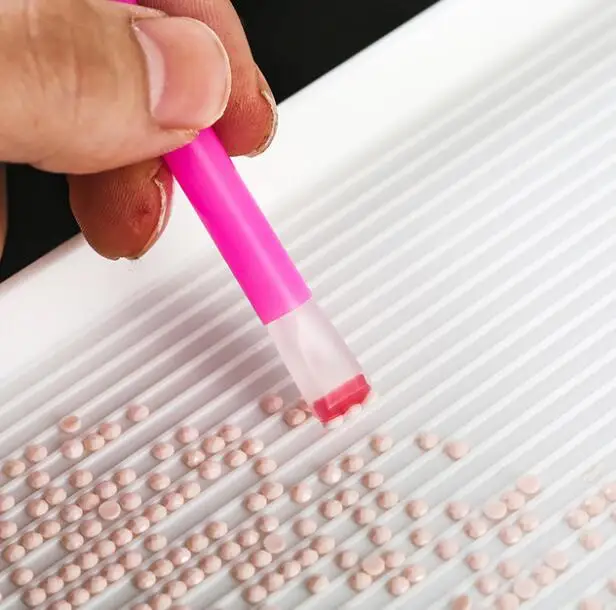 

5D DIY diamond painting tools diamond embroidery accessories large capacity oversized plastic tray set