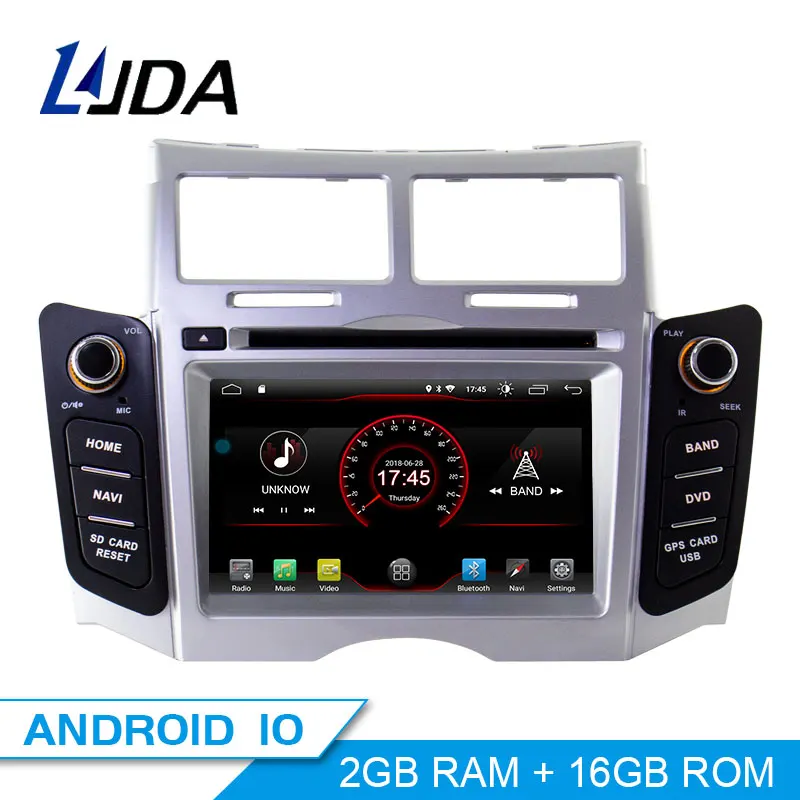 Автомагнитола Carplay 2 Din Android 10 0 для Toyota Yaris 2005 2011 автомобильный мультимедийный