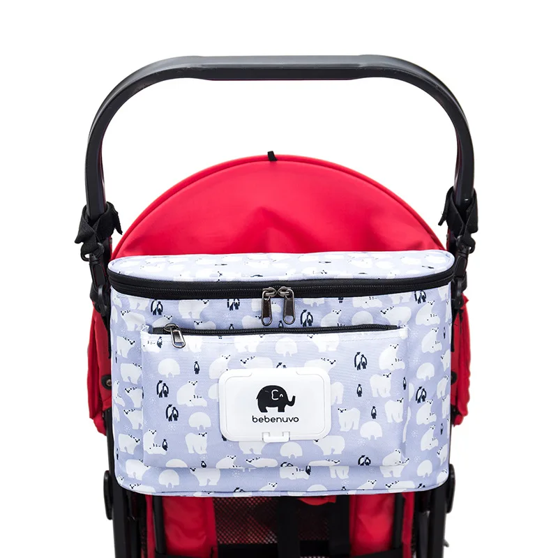 Водонепроницаемая сумка для детской коляски, большая емкость, многофункциональная сумка для мам, аксессуары для путешествий на коляску