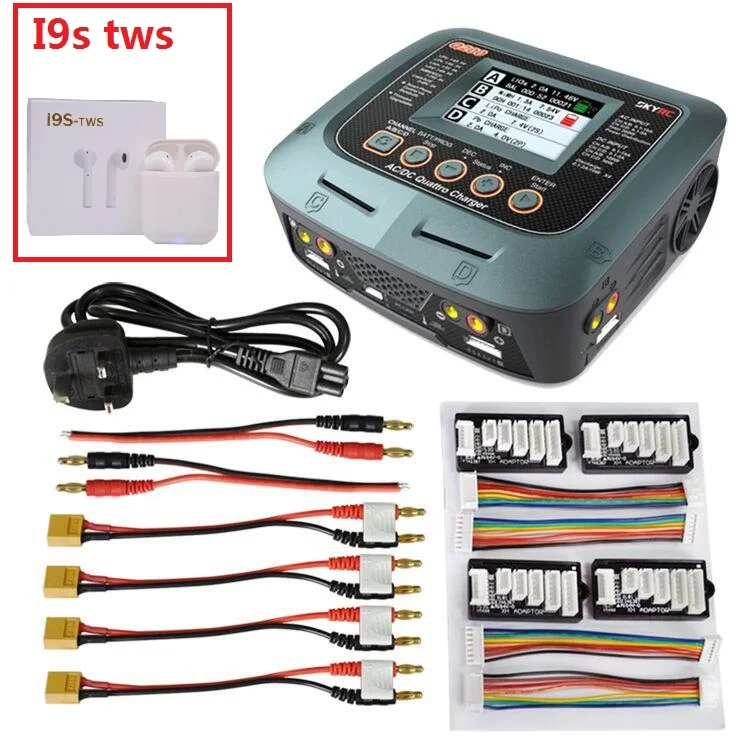 Балансирующее зарядное устройство SkyRC Q200 QUATTRO AC/DC 2X100W 2X50W Lipo Dis для