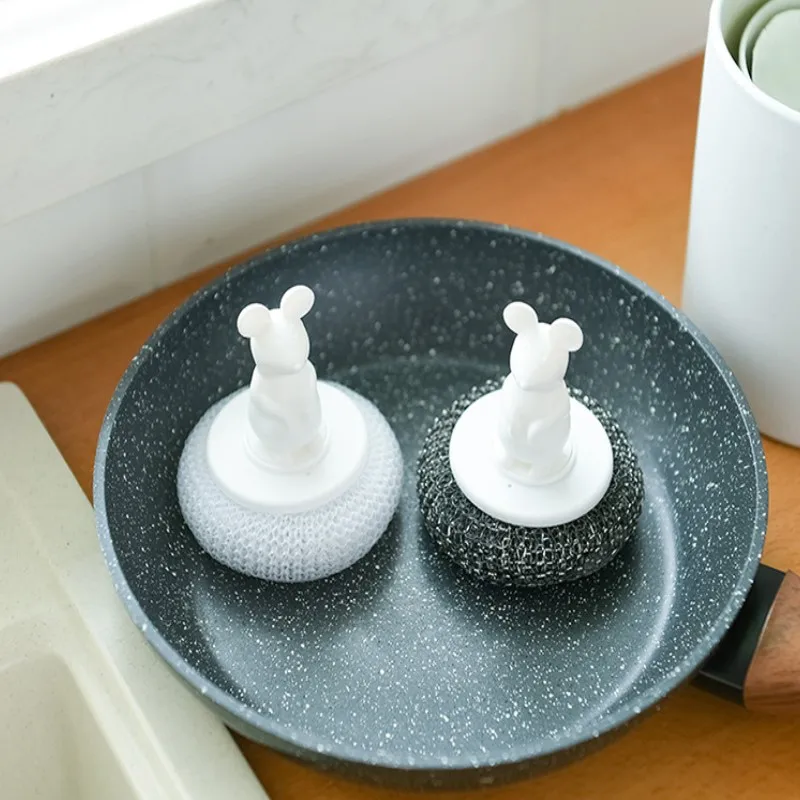 

1 PC Clean Brush Tools Sponge Bathroom Handy Sponge Eraser Bath Brush Tiles Brush Wash Pot Cleaning Supplies Kitchen Accessories