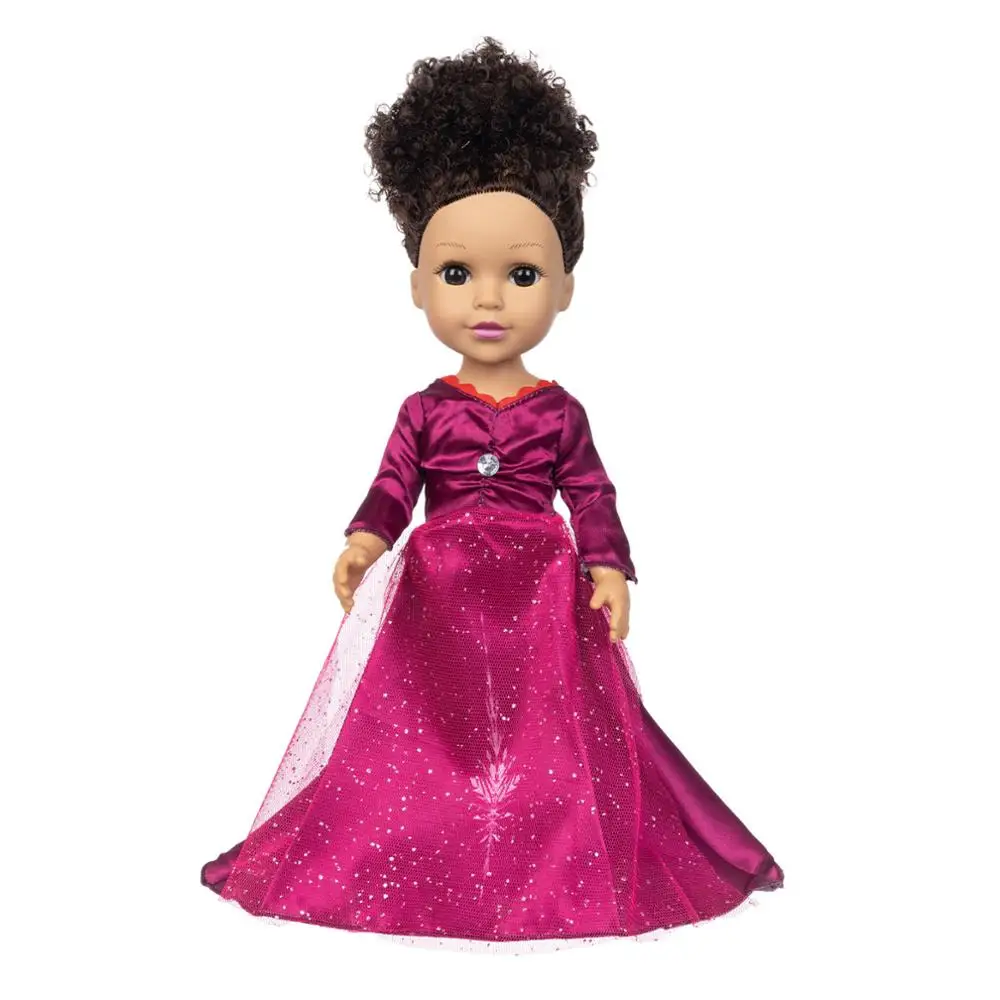 

New Imulation Reborn Baby Cute Curly Hair Dolls Black Skin African Black Baby Toys Cute Stuffed Toys For Kids Infants Grils Gift