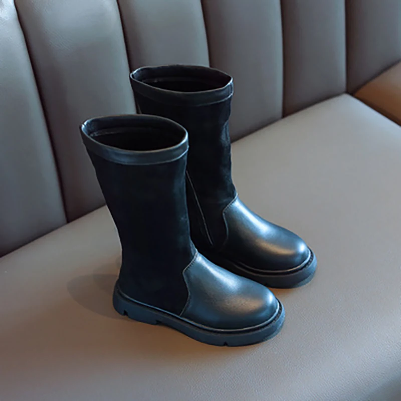 Dr martens/Обувь для детей ботинки в байкерском стиле зимняя обувь детские зимние