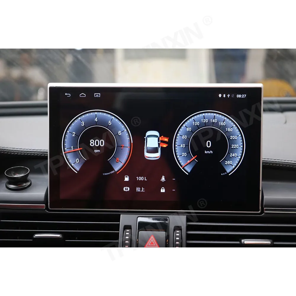 Автомобильная стереомагнитола 6 + 128G для Audi A6 2012 -2018 Android 10 0 магнитола