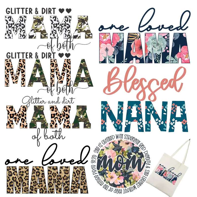 

Термонаклейки на день матери, нашивки на куртки, сумки, носки, подушки, одежда, аппликация на одежду, термонаклейки