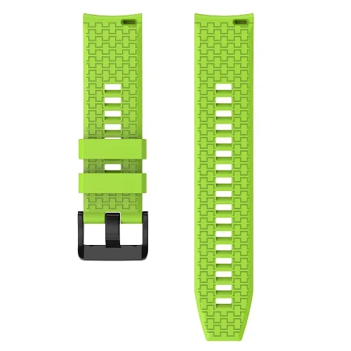 Ktab силиконовый ремешок для часов huawei GT Watch Band/samsung Galaxy Watch 46 мм/gear S3 Band 22 мм спортивные силиконовые браслеты ремешки Браслет ремешок аксессуар для Galaxy S4 46 мм часы/Шестерня S3 - Цвет: Green